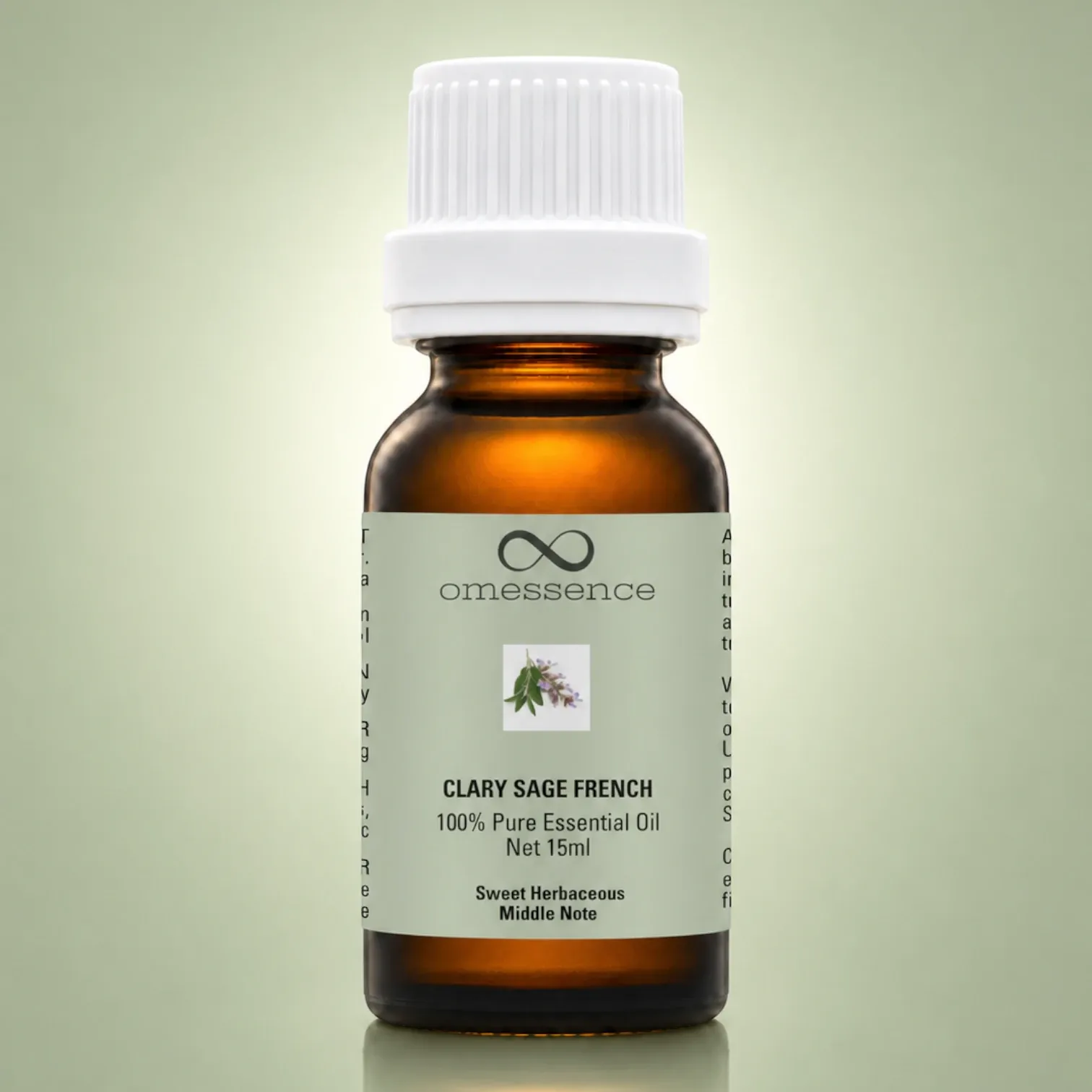 Omessence Clary Sage French Pure Essential Oil 15ml