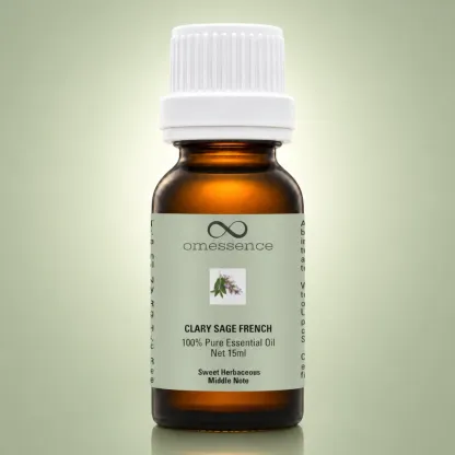 Omessence Clary Sage French Pure Essential Oil 15ml