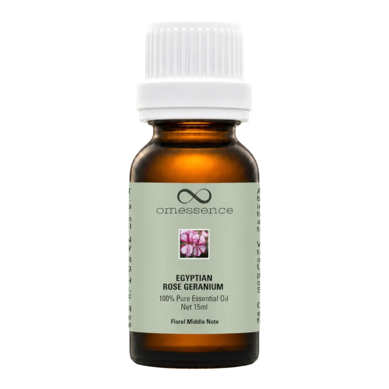 Omessence Rose Geranium Pure Essential Oil 15ml