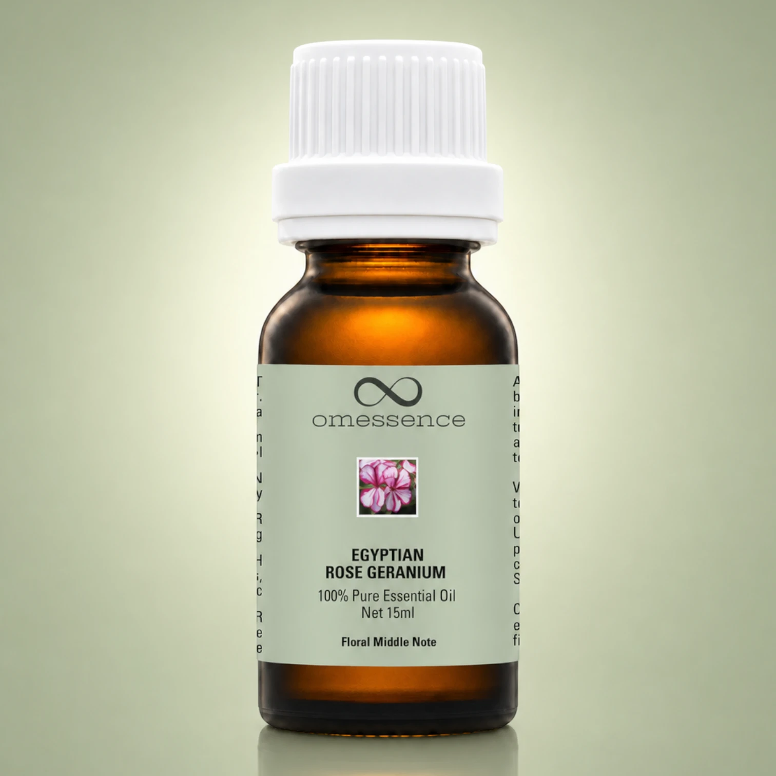Omessence Rose Geranium Pure Essential Oil 15ml