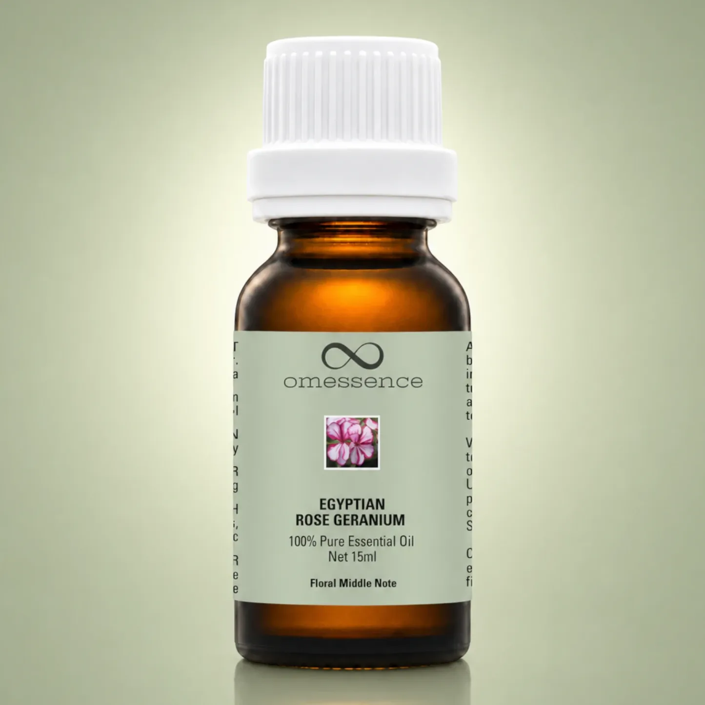 Omessence Rose Geranium Pure Essential Oil 15ml