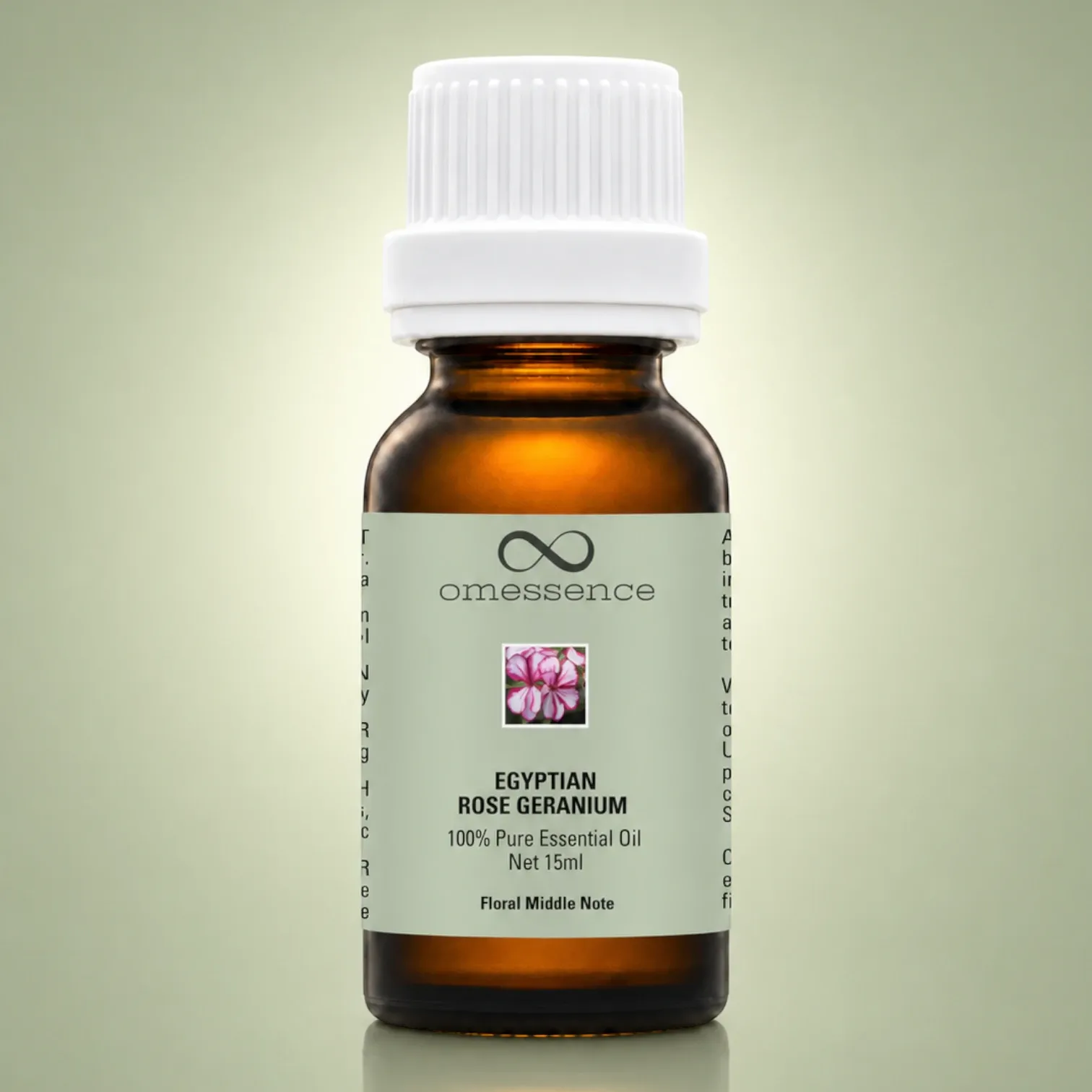 Omessence Rose Geranium Pure Essential Oil 15ml