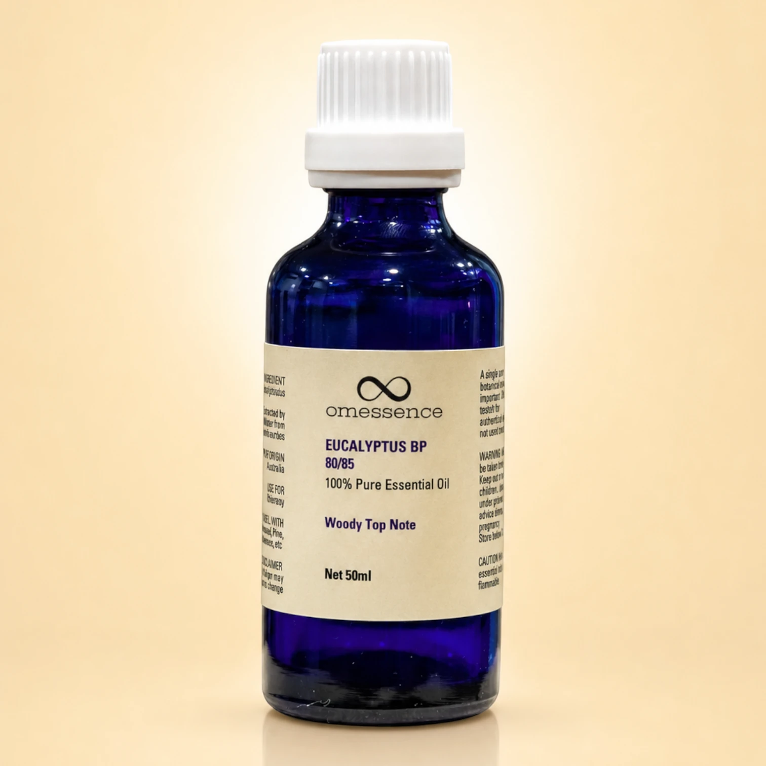Omessence Eucalyptus BP 80/85 Pure Essential Oil 50ml