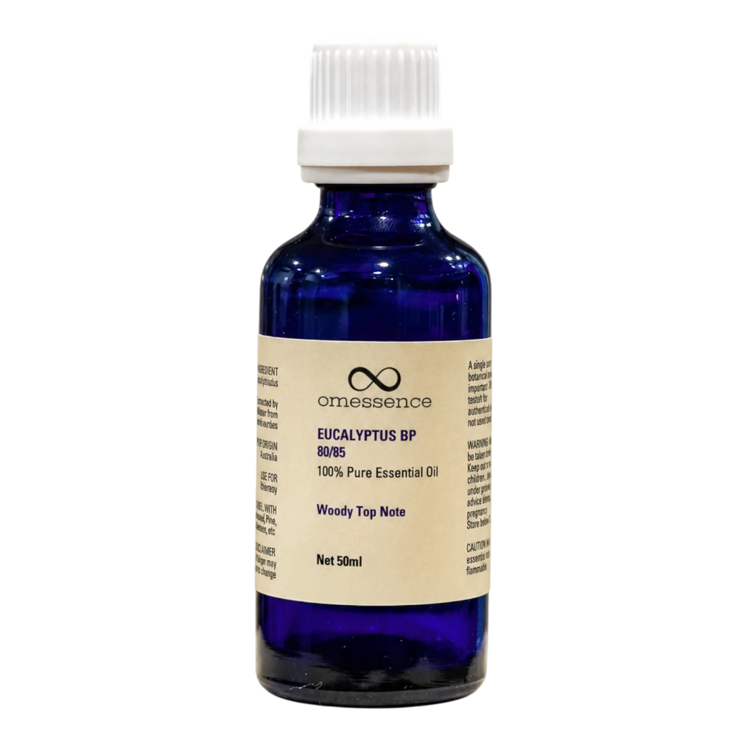 Omessence Eucalyptus BP 80/85 Pure Essential Oil 50ml