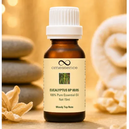 Omessence Eucalyptus BP 80/85 Pure Essential Oil 15ml