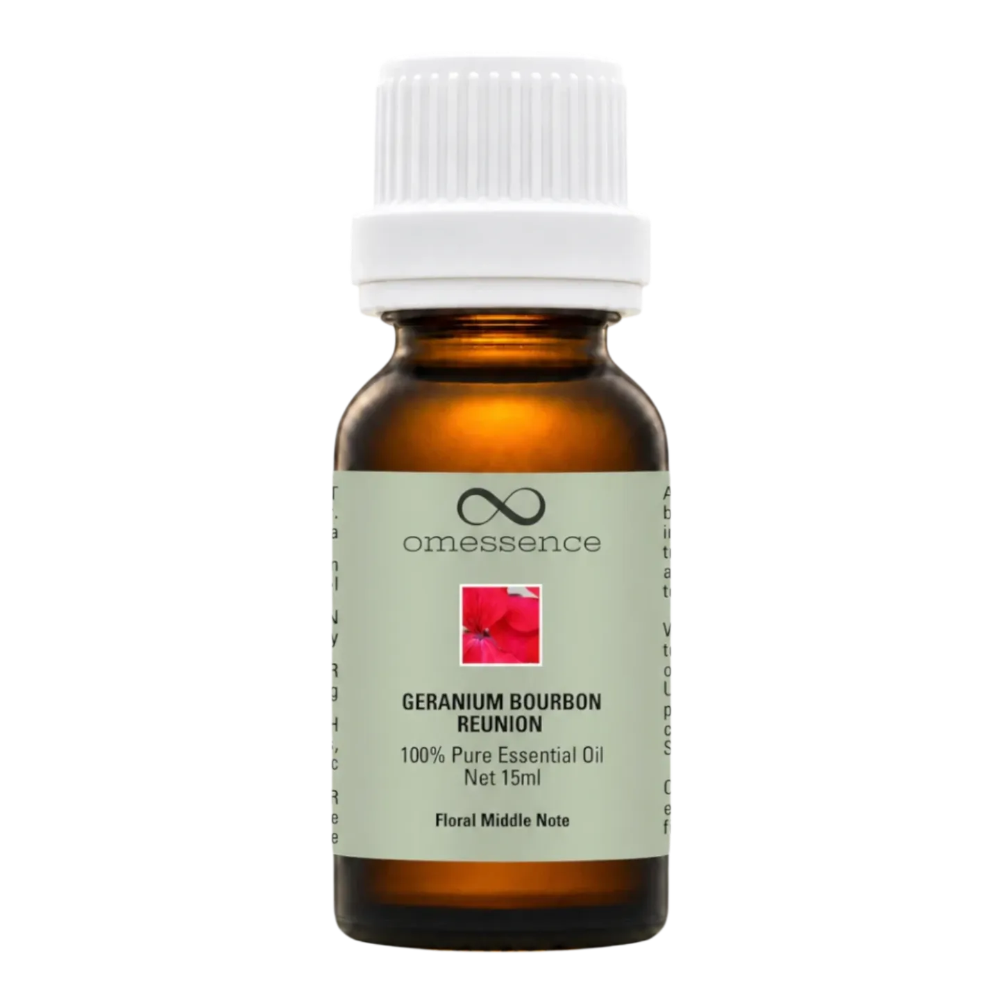 Omessence Geranium Bourbon Reunion Pure Essential Oil 15ml