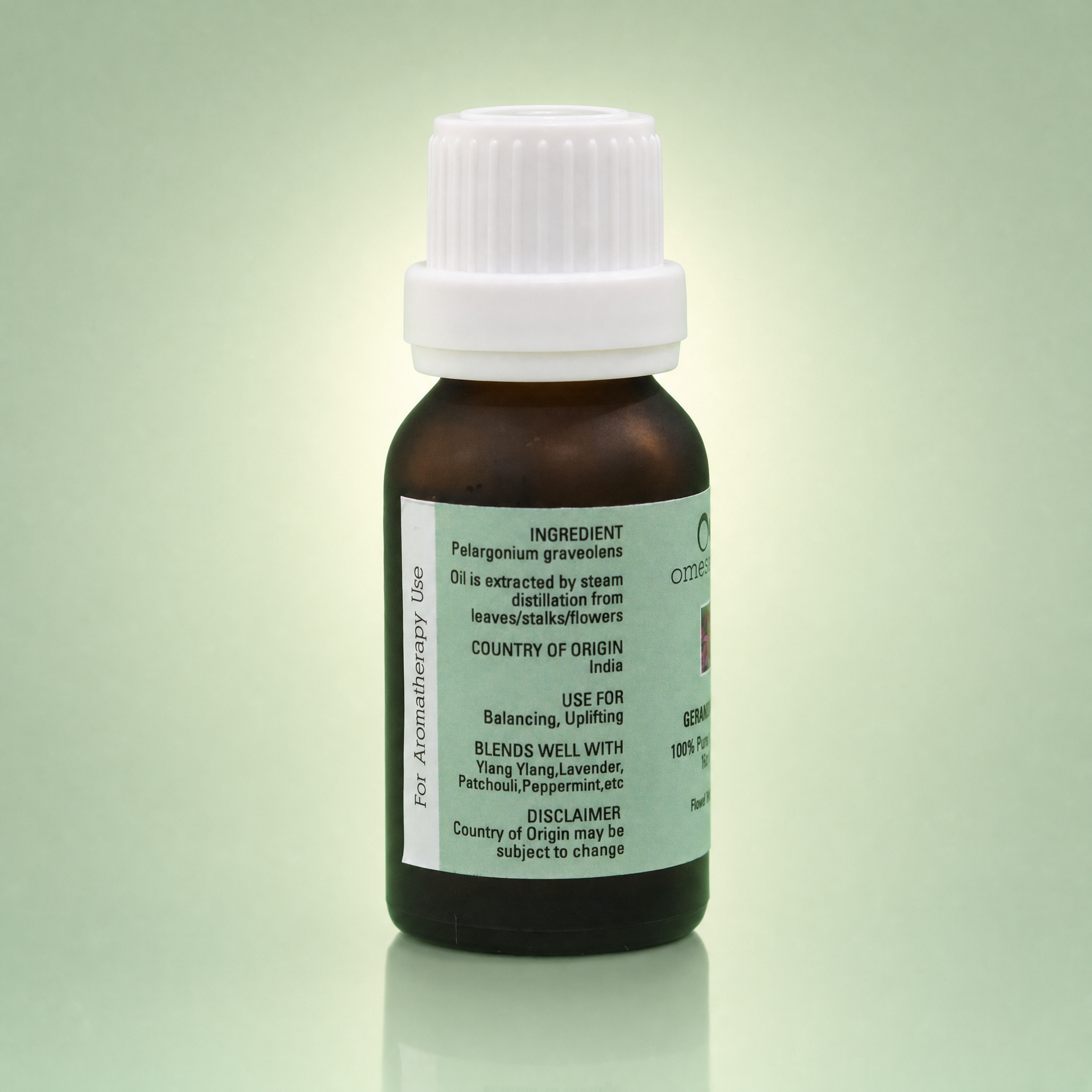 Omessence Geranium Pure Essential Oil 15ml