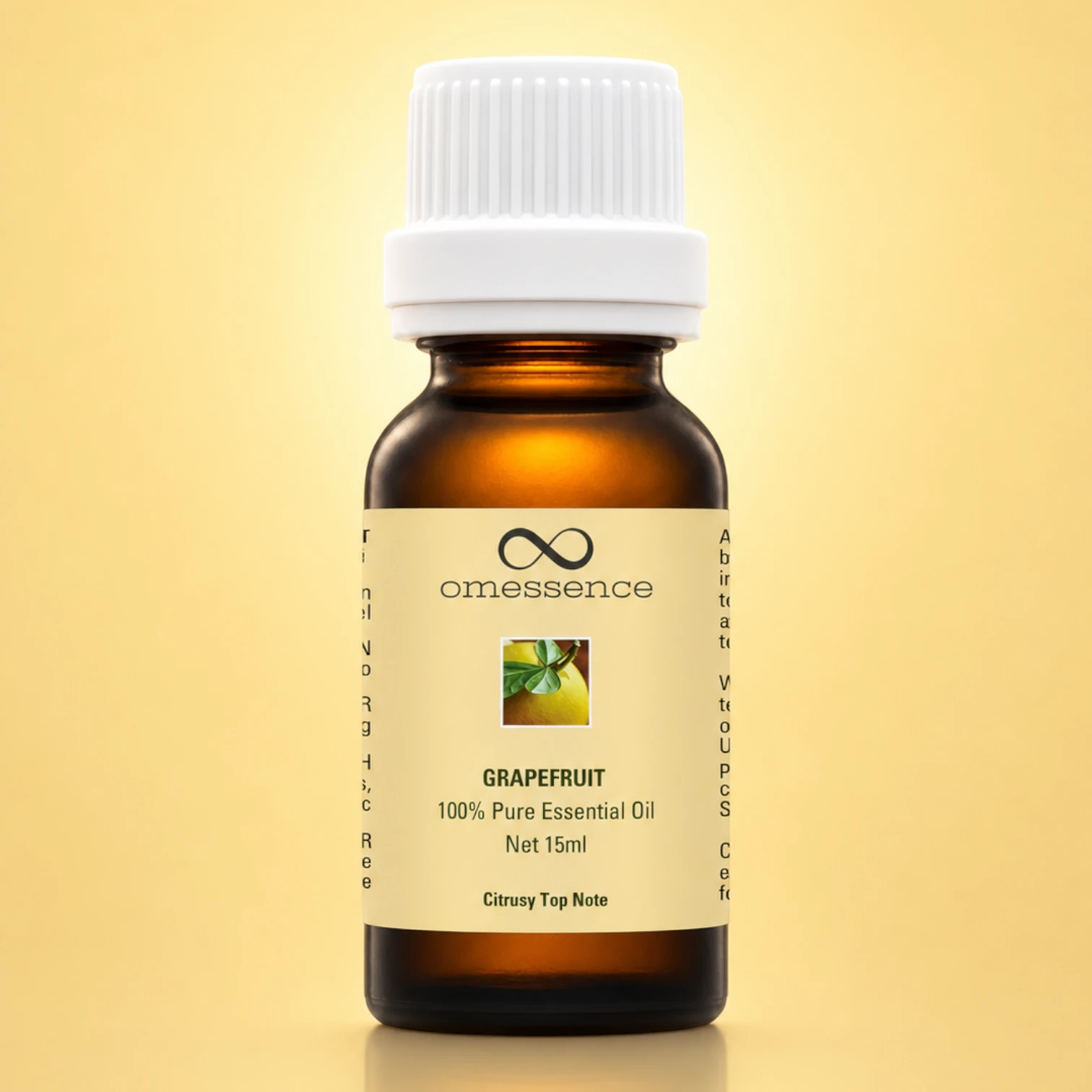 Omessence Grapefruit Cold Pressed Pure Essential Oil 15ml