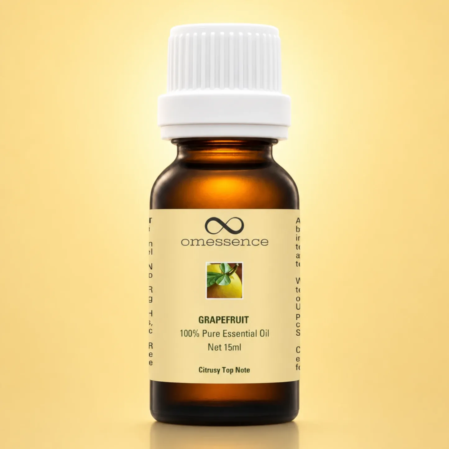 Omessence Grapefruit Cold Pressed Pure Essential Oil 15ml