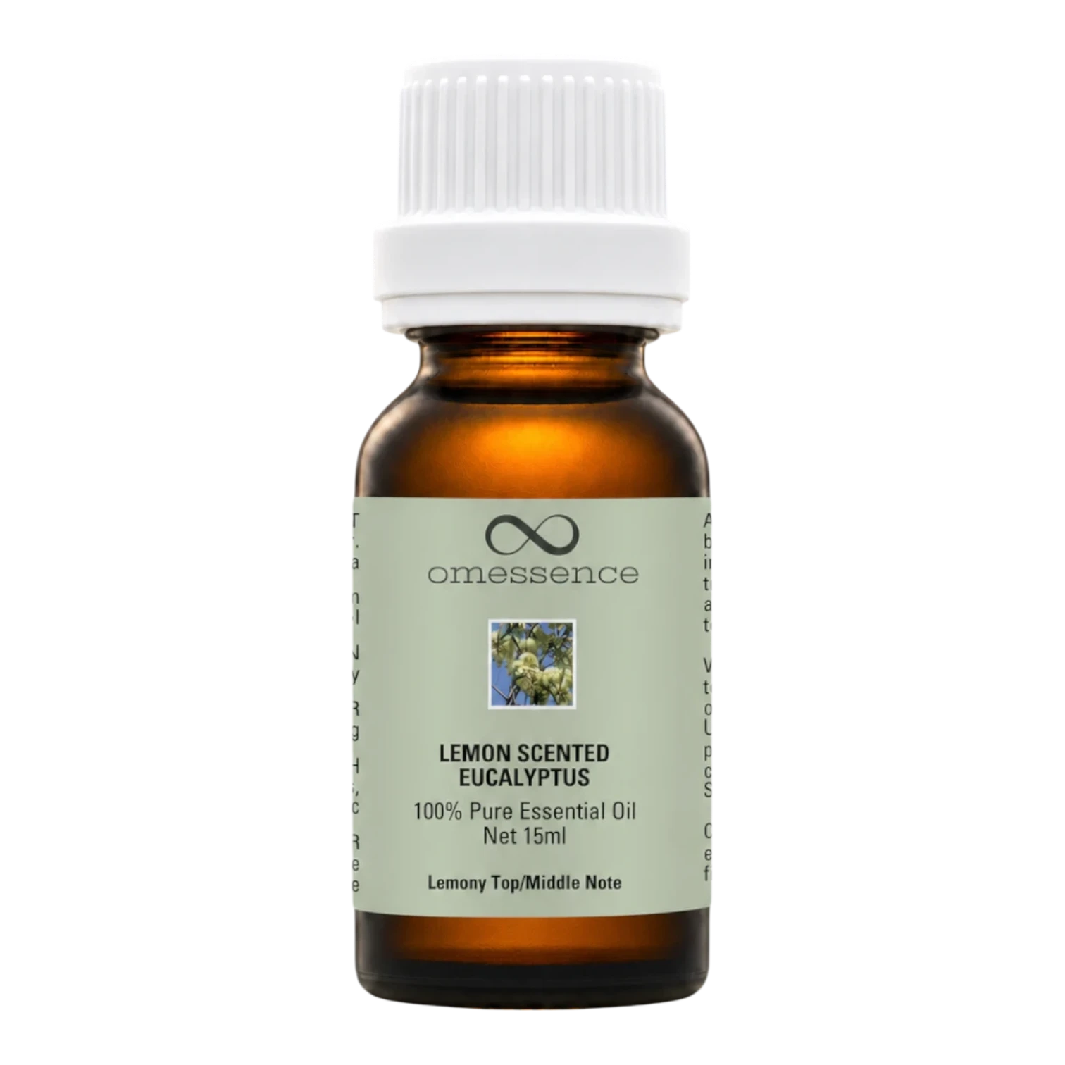 Omessence Lemon Scented Eucalyptus Pure Essential Oil 15ml