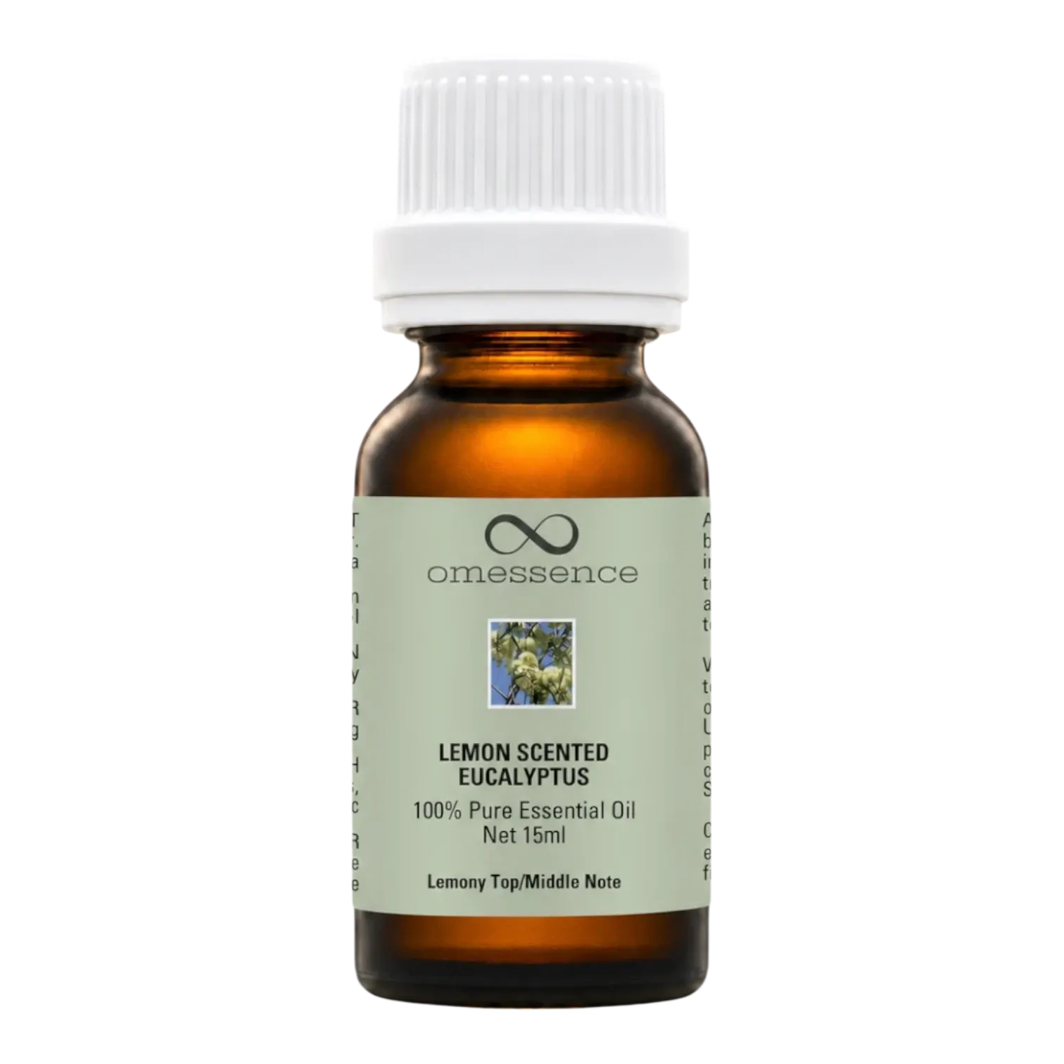 Omessence Lemon Scented Eucalyptus Pure Essential Oil 15ml