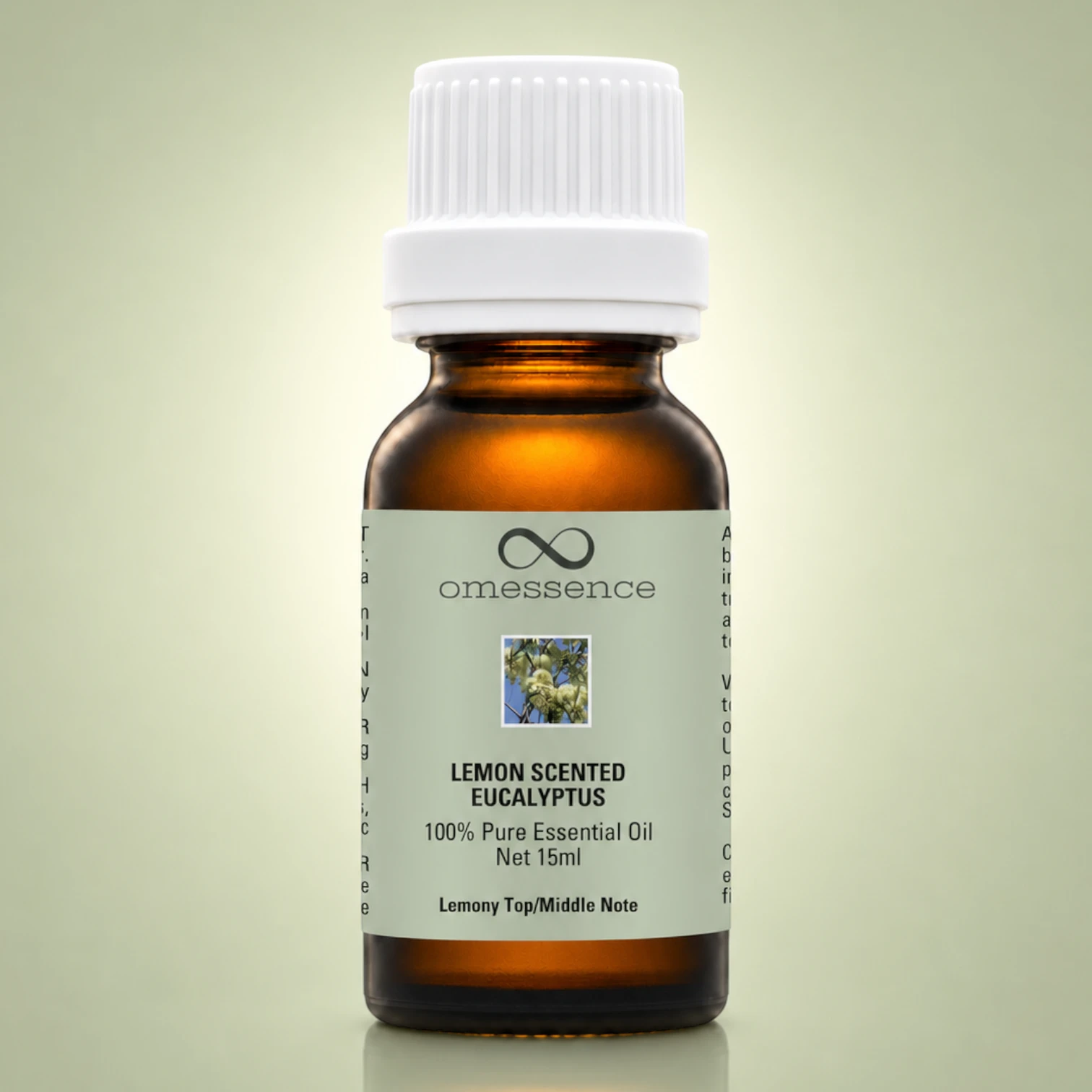 Omessence Lemon Scented Eucalyptus Pure Essential Oil 15ml