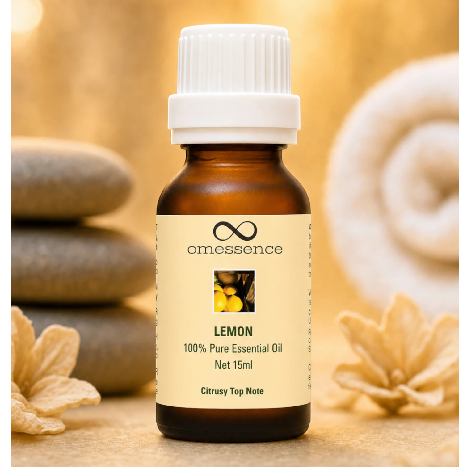 Omessence Lemon Pure Essential Oil 15ml