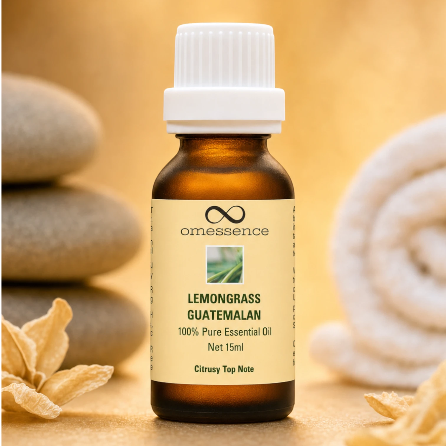 Omessence Lemongrass Pure Essential Oil 15ml
