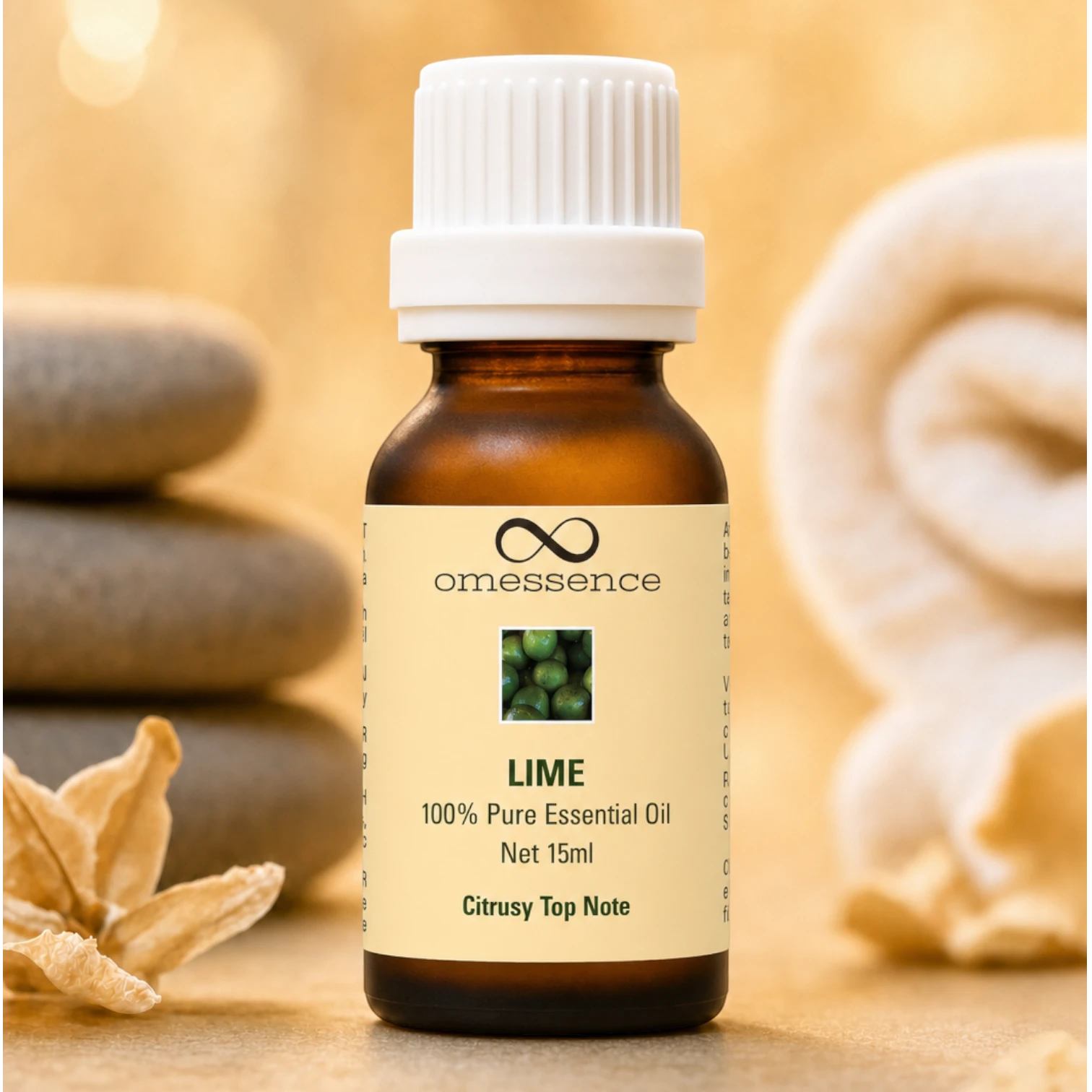 Omessence Lime Pure Essential Oil 15ml