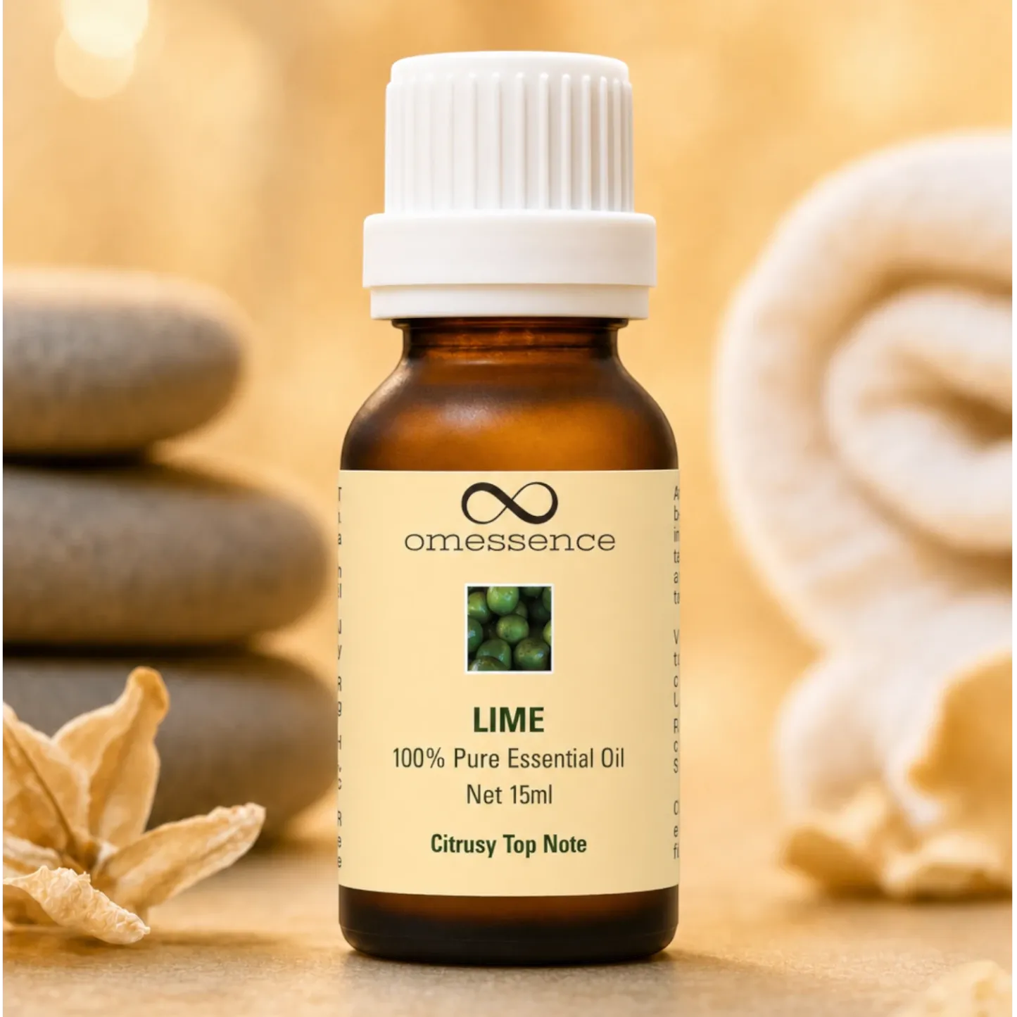 Omessence Lime Pure Essential Oil 15ml