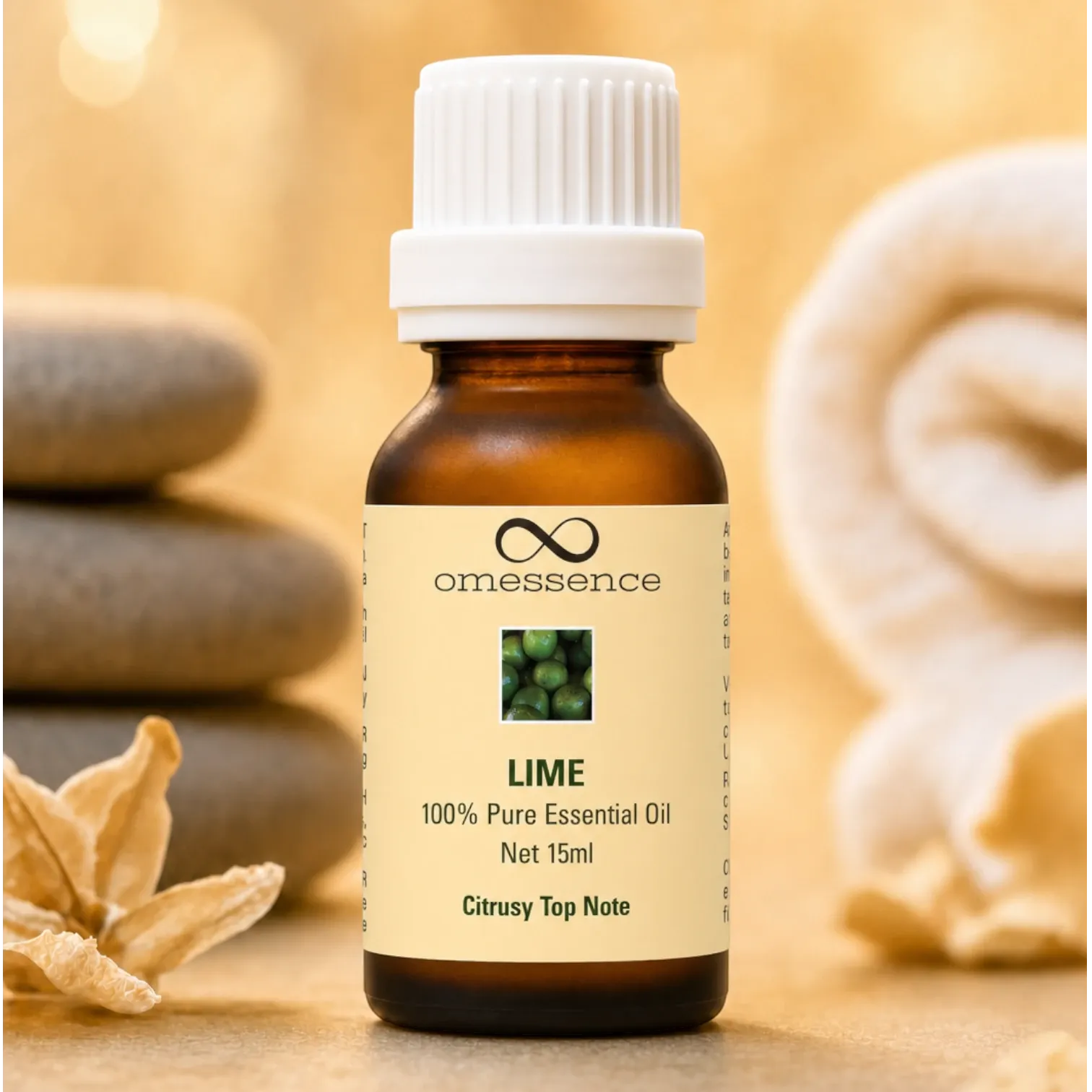 Omessence Lime Pure Essential Oil 15ml
