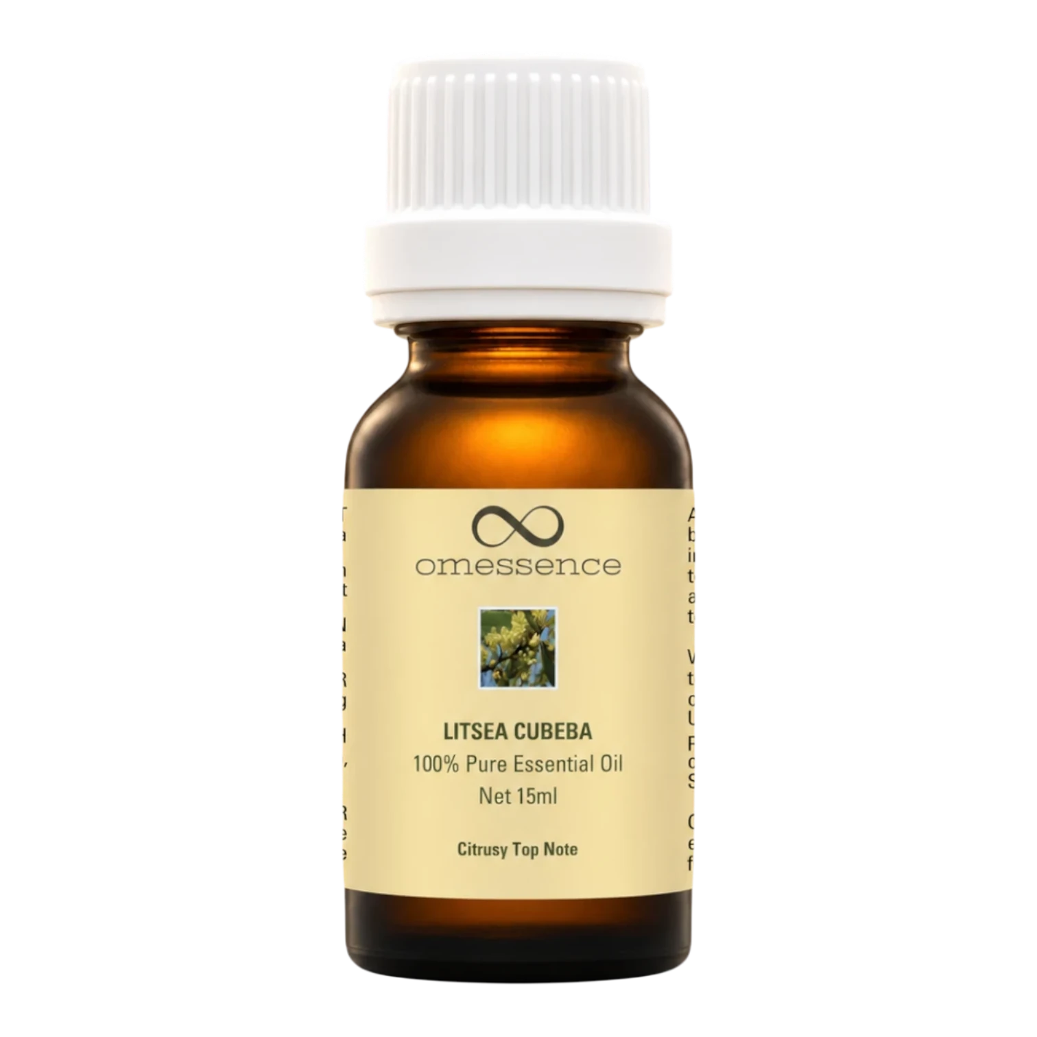Omessence Litsea Cubeba Pure Essential Oil 15ml