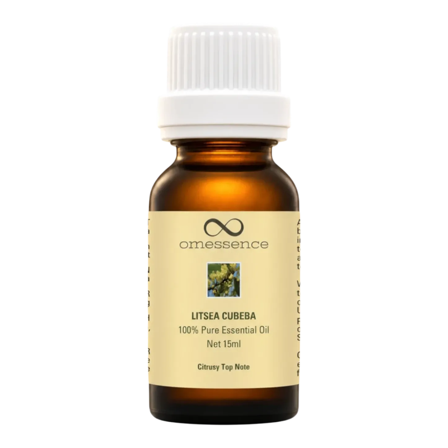Omessence Litsea Cubeba Pure Essential Oil 15ml