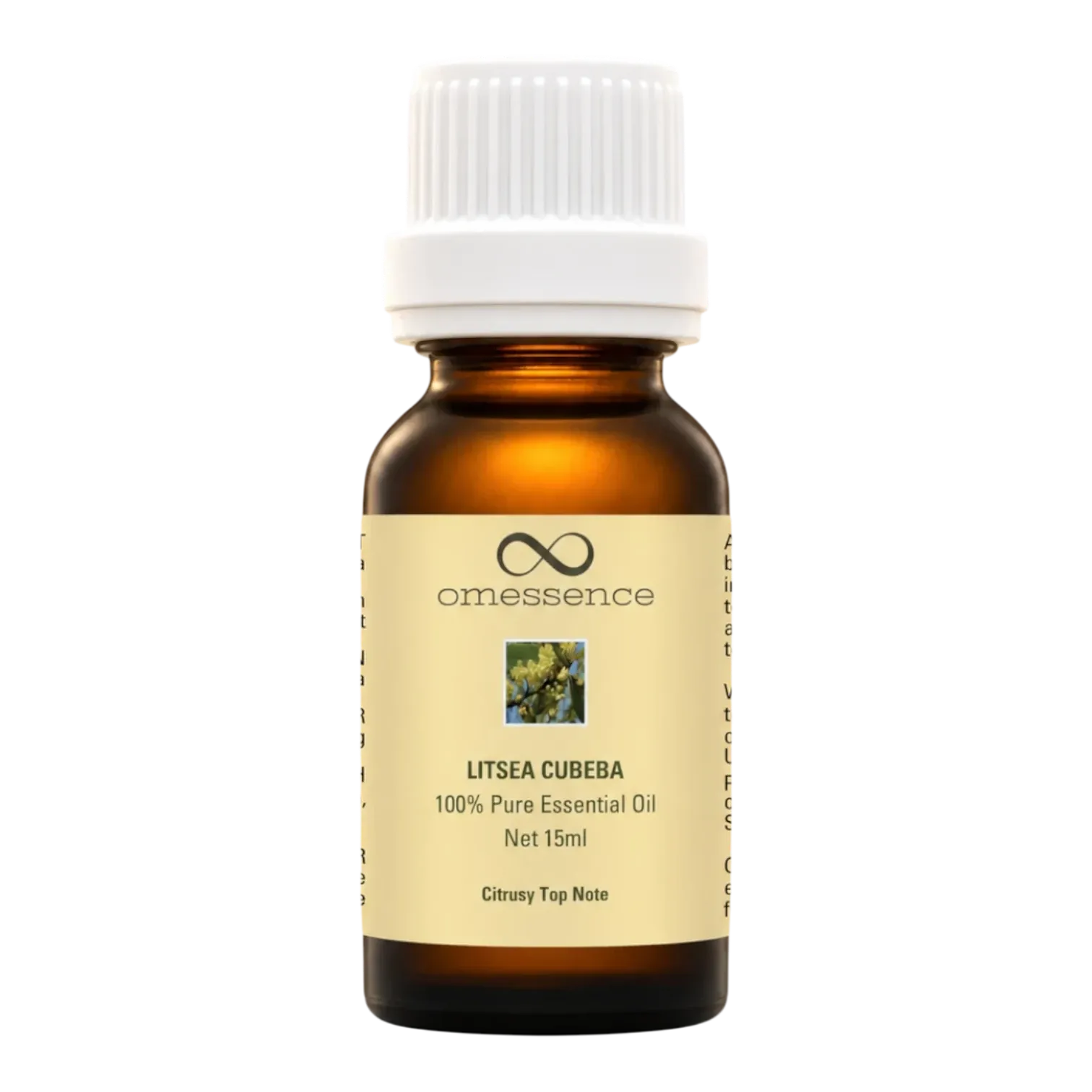Omessence Litsea Cubeba Pure Essential Oil 15ml