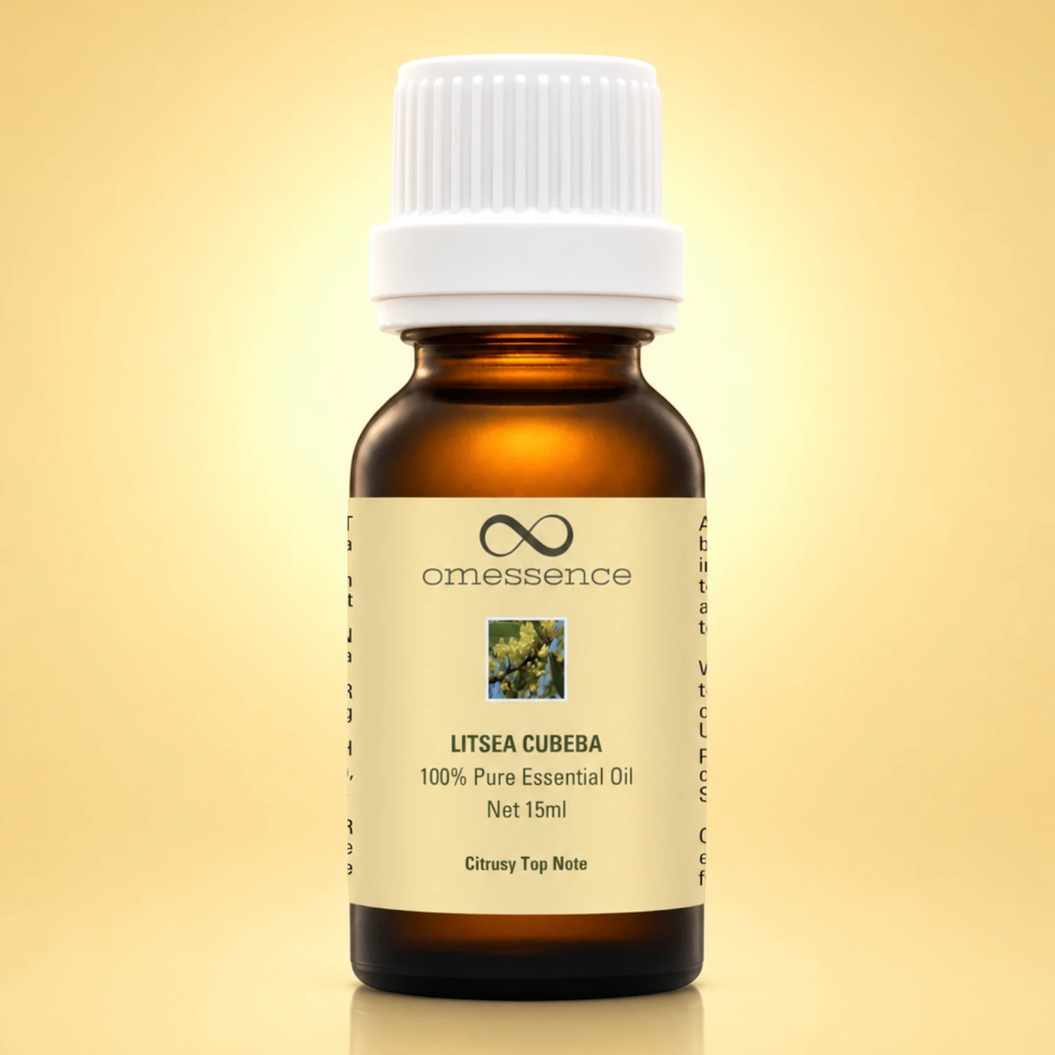 Omessence Litsea Cubeba Pure Essential Oil 15ml