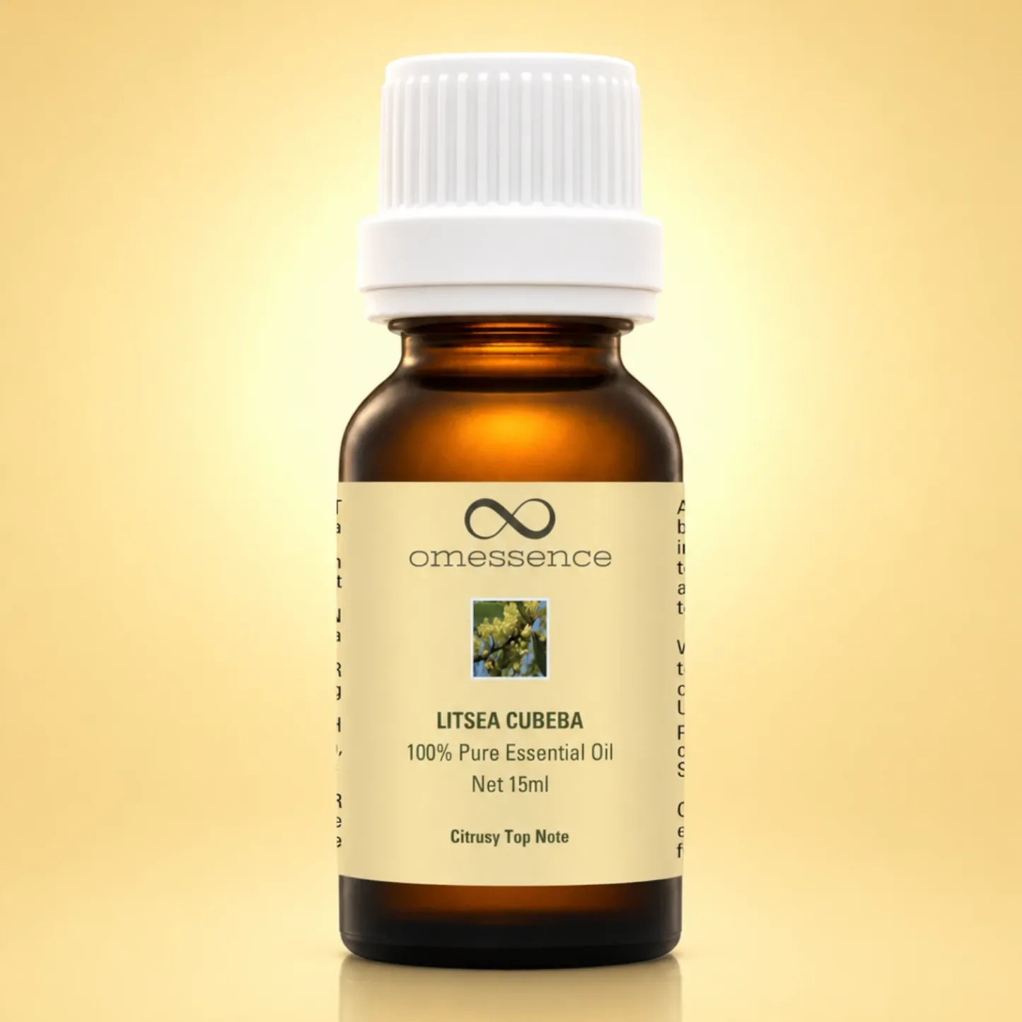 Omessence Litsea Cubeba Pure Essential Oil 15ml