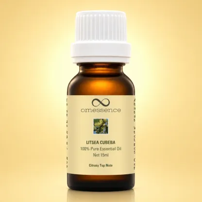 Omessence Litsea Cubeba Pure Essential Oil 15ml