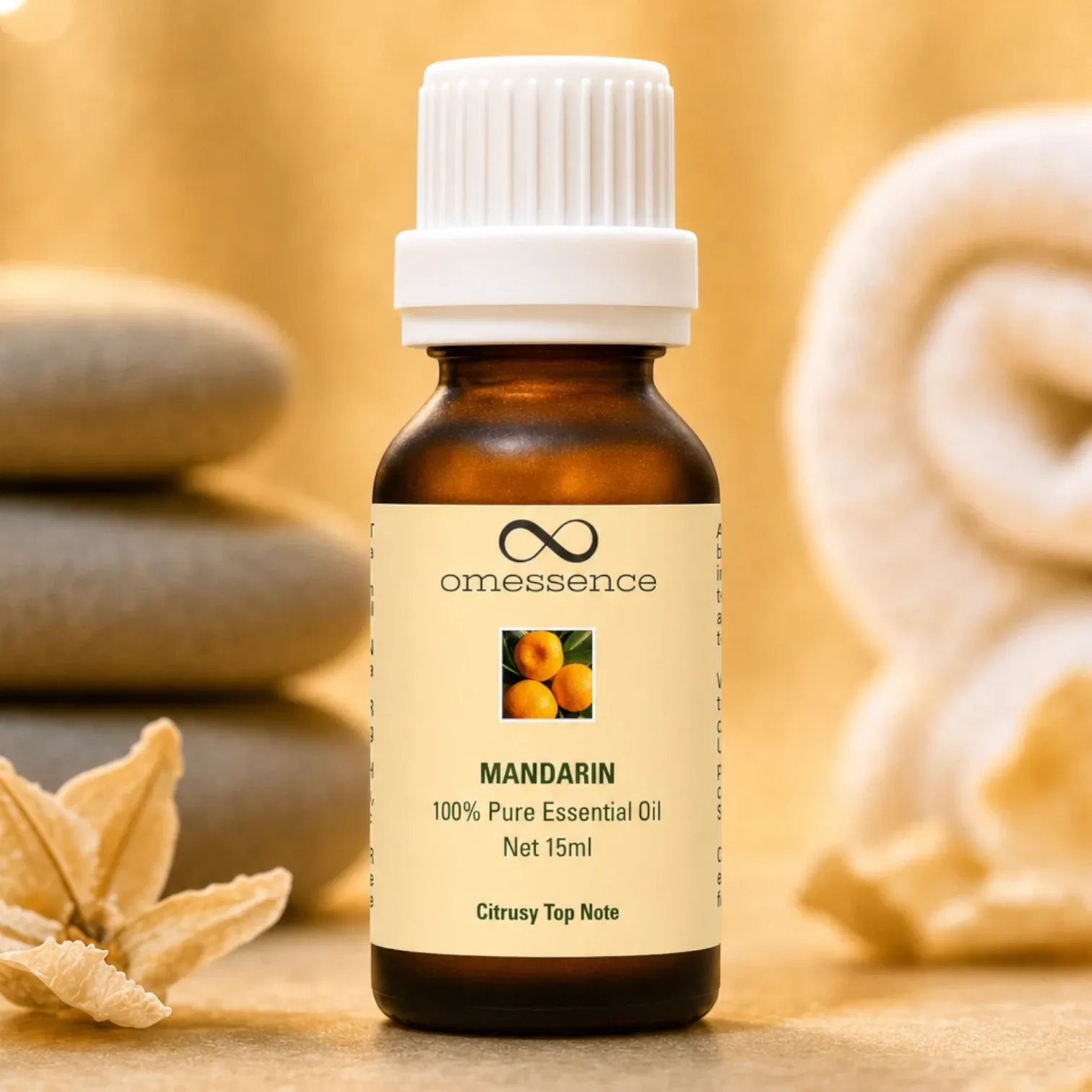 Omessence Mandarin Australian Pure Essential Oil 15ml