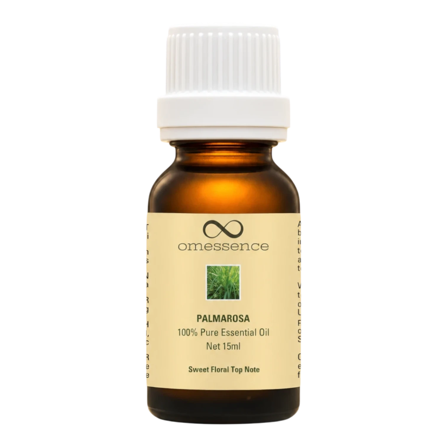 Omessence Palmarosa Organic Pure Essential Oil 15ml
