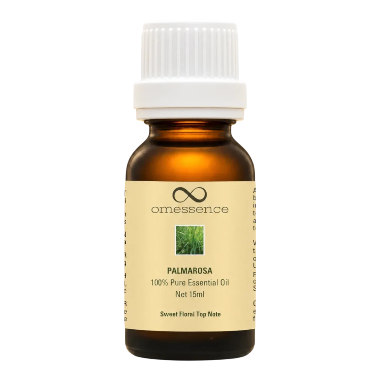 Omessence Palmarosa Organic Pure Essential Oil 15ml