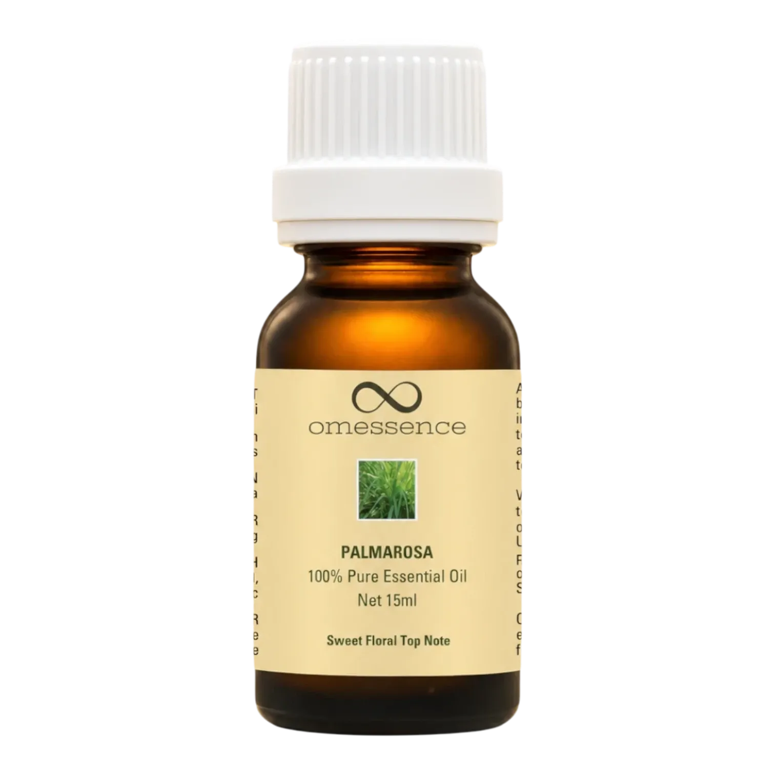 Omessence Palmarosa Organic Pure Essential Oil 15ml