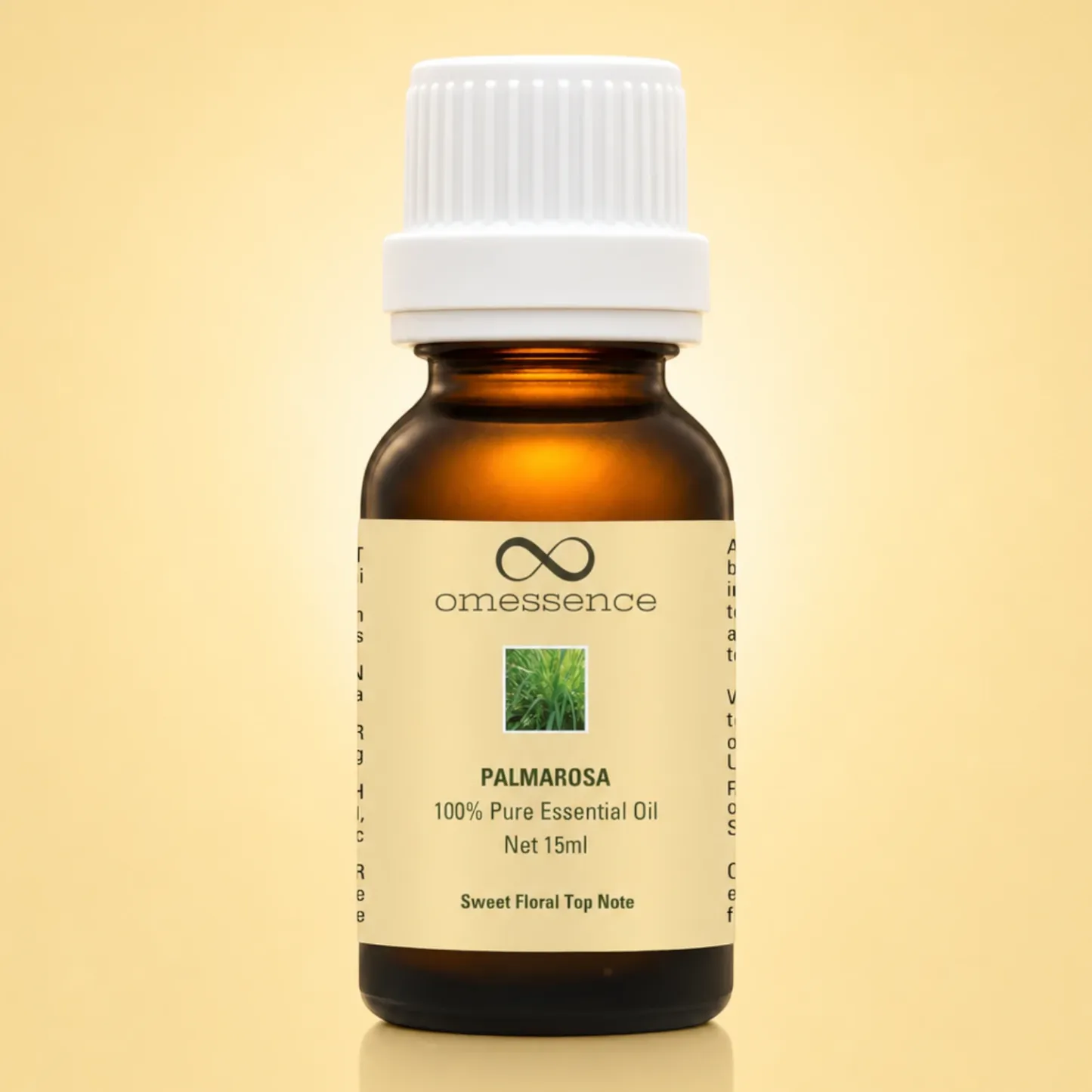 Omessence Palmarosa Organic Pure Essential Oil 15ml
