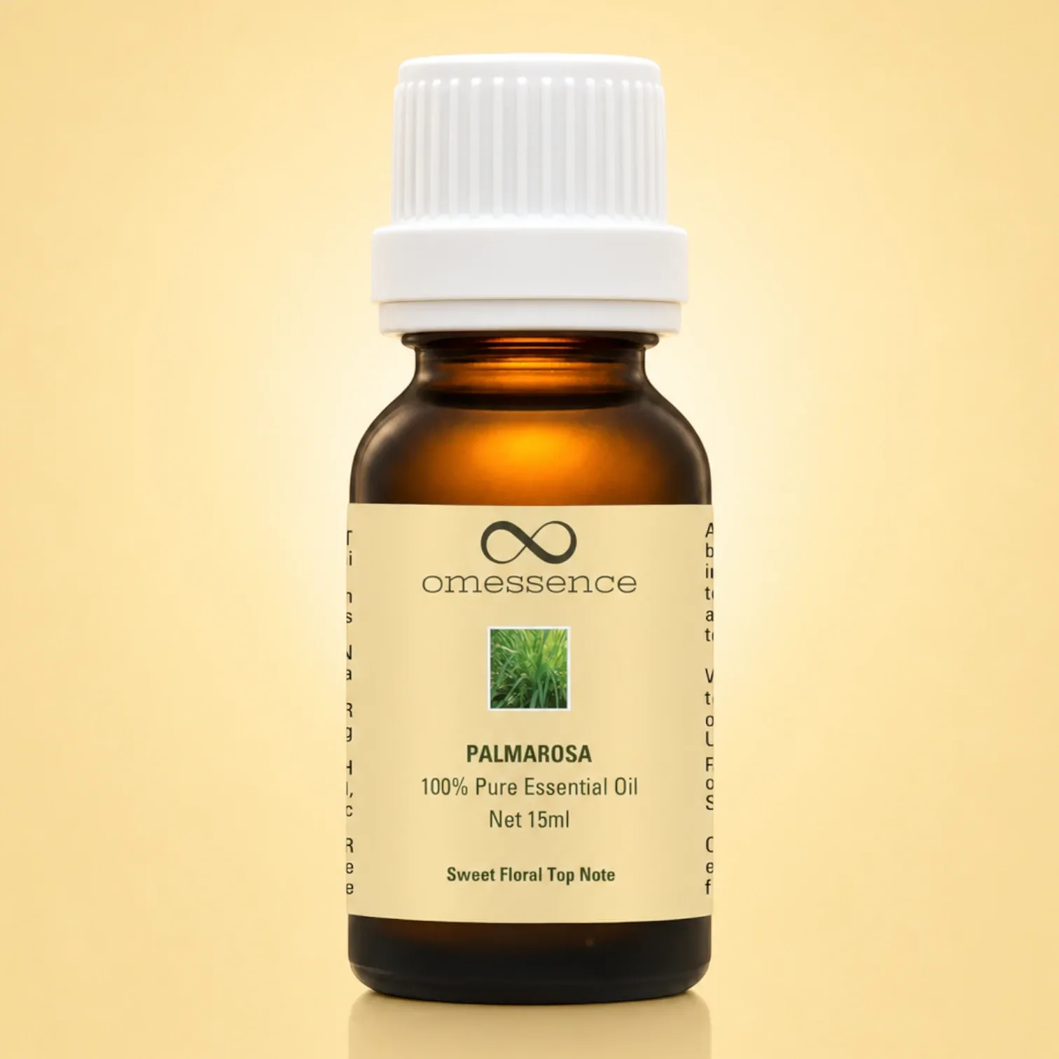 Omessence Palmarosa Organic Pure Essential Oil 15ml