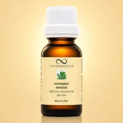 Omessence Peppermint Arvensis Pure Essential Oil 15ml