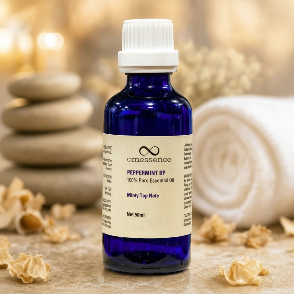Omessence Peppermint BP Pure Essential Oil 50ml