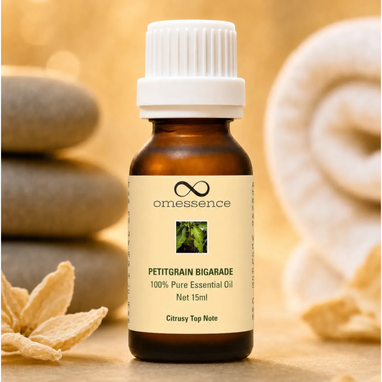 Omessence Petitgrain Pure Essential Oil 15ml