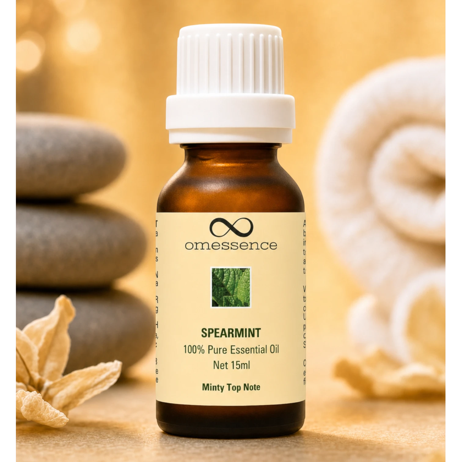 Omessence Spearmint Pure Essential Oil 15ml