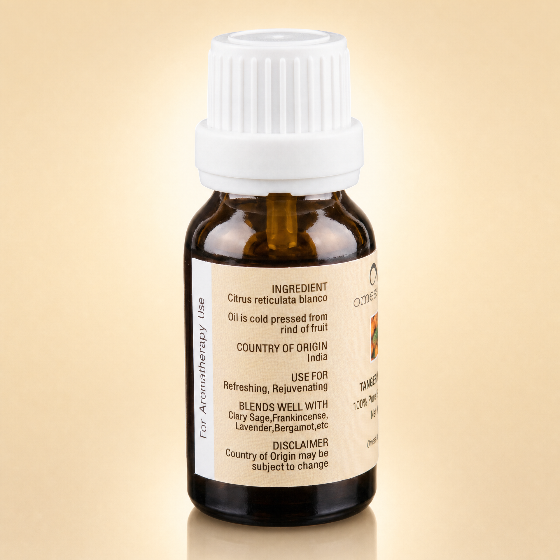 Omessence Tangerine India Pure Essential Oil 15ml
