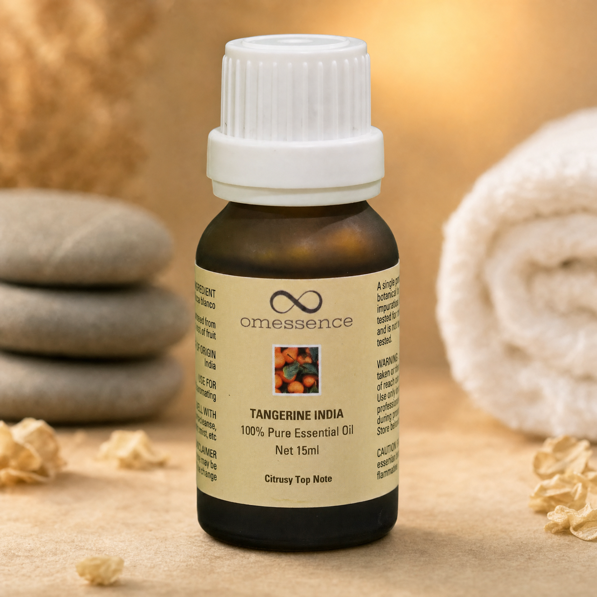 Omessence Tangerine India Pure Essential Oil 15ml