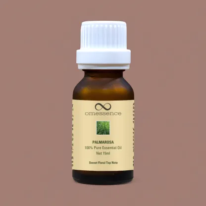 Omessence Palmarosa Organic Pure Essential Oil 15ml