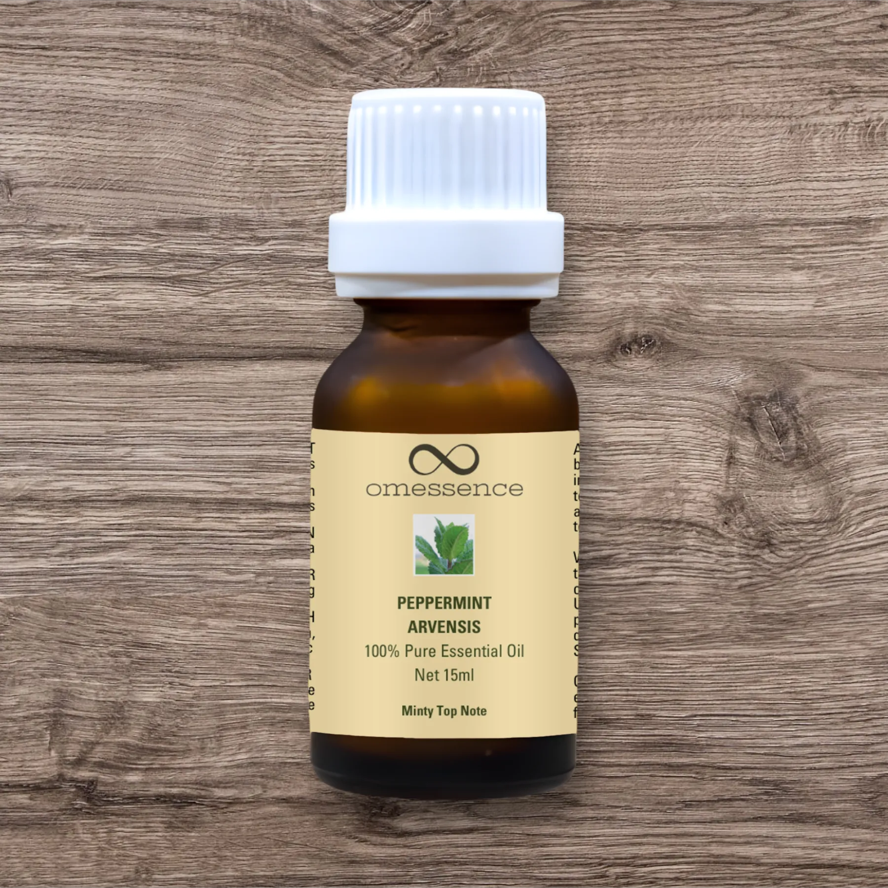 Omessence Peppermint Arvensis Pure Essential Oil 15ml