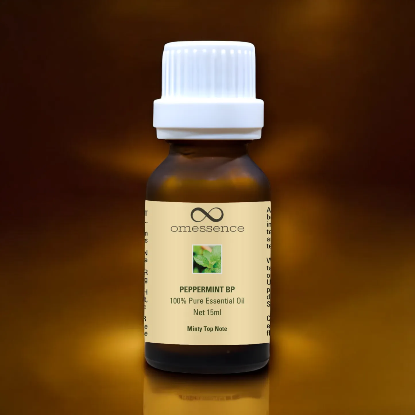 Omessence Peppermint BP Pure Essential Oil 15ml