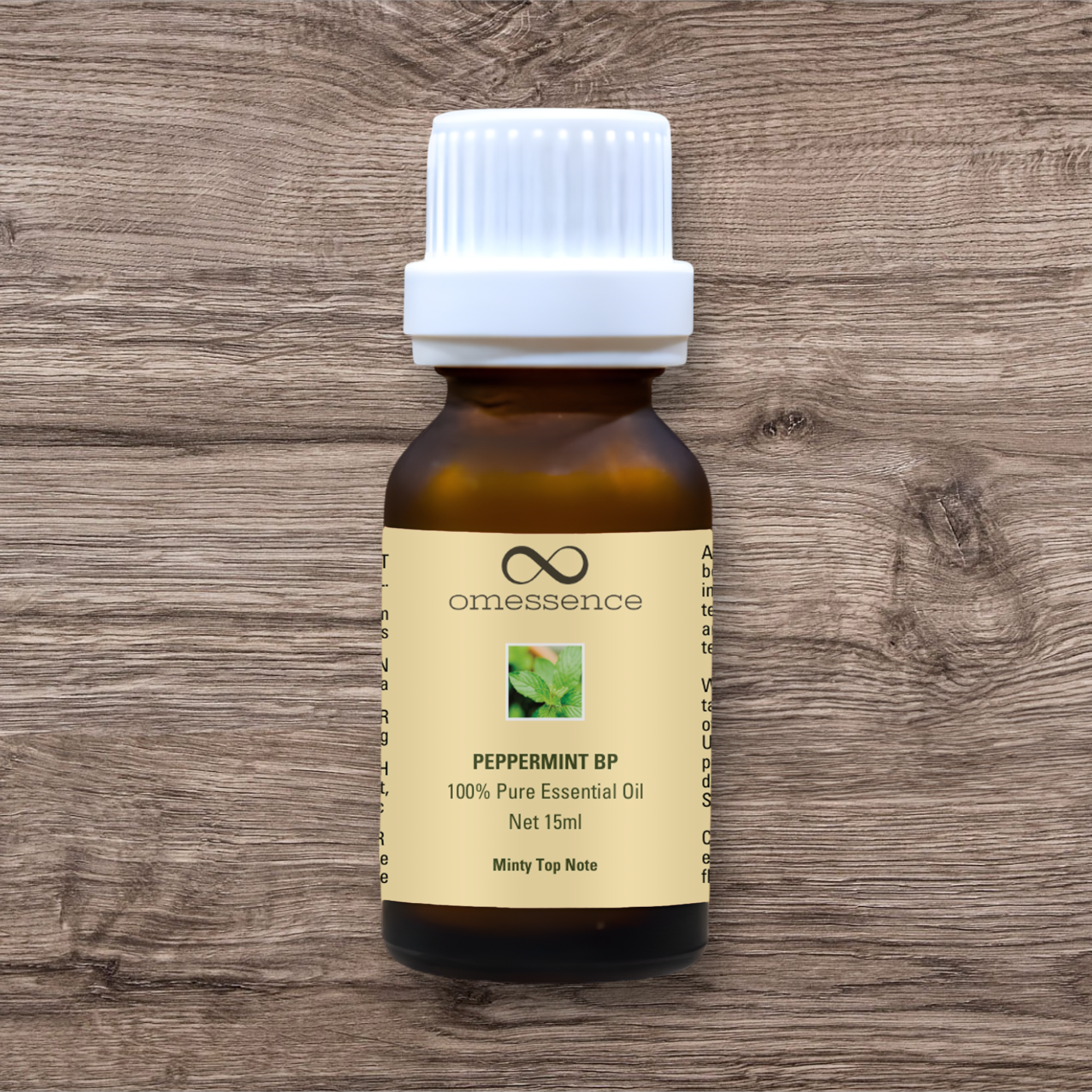 Omessence Peppermint BP Pure Essential Oil 15ml