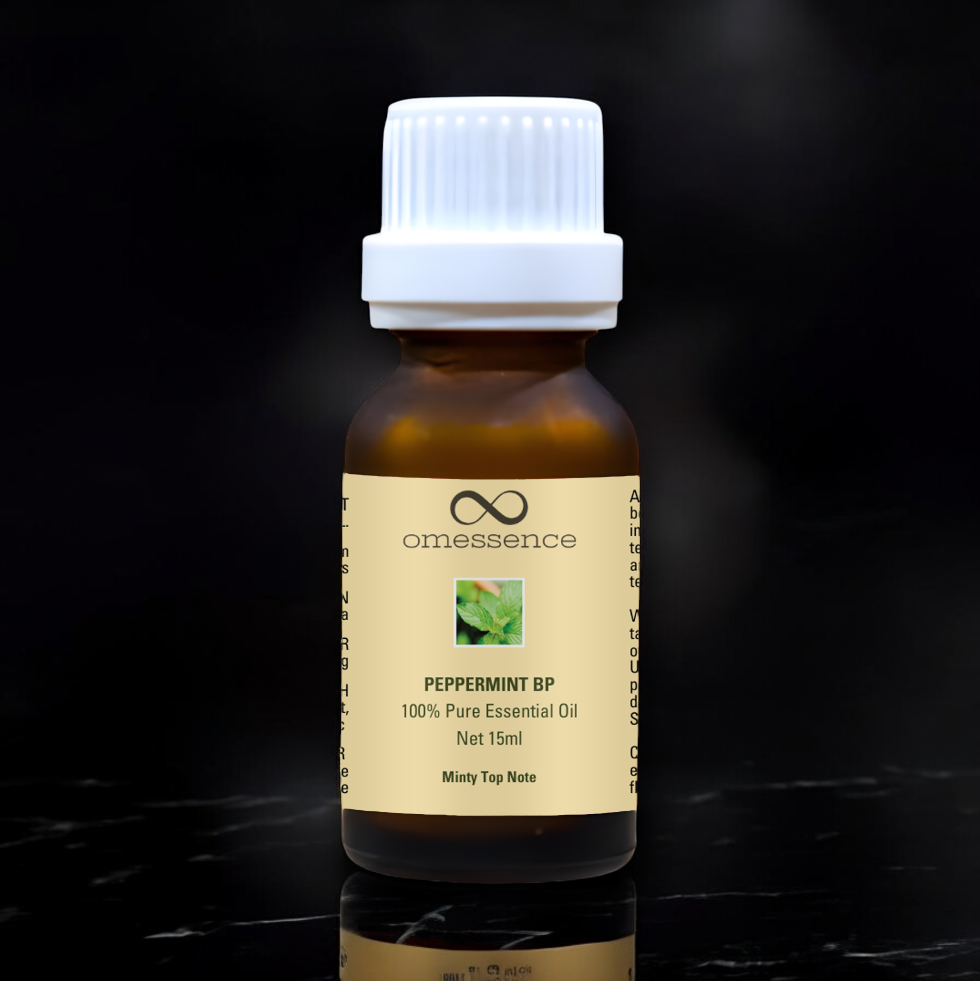 Omessence Peppermint BP Pure Essential Oil 15ml