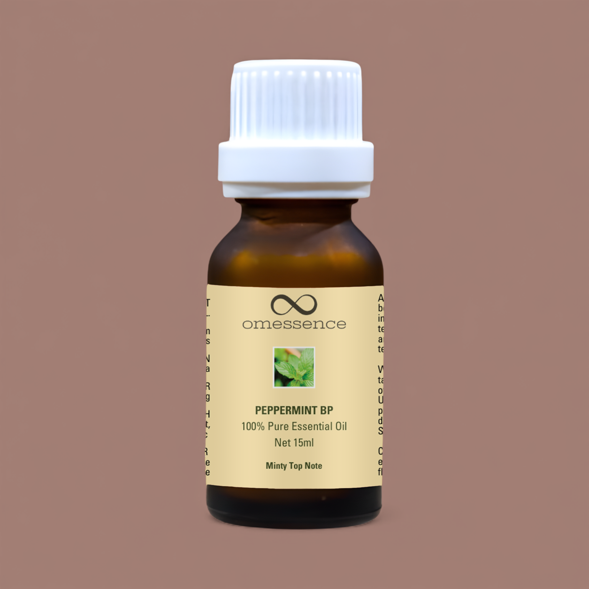 Omessence Peppermint BP Pure Essential Oil 15ml