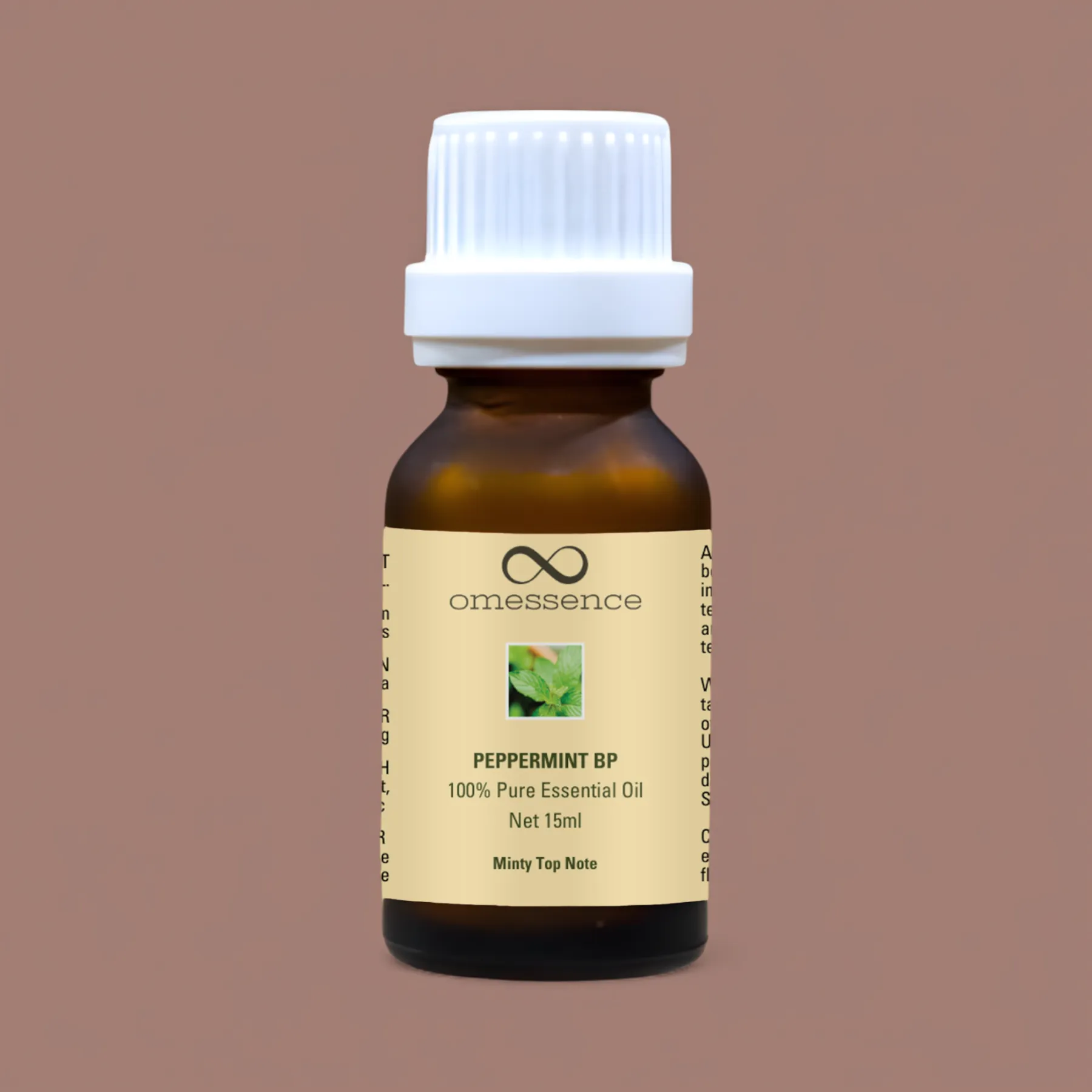 Omessence Peppermint BP Pure Essential Oil 15ml