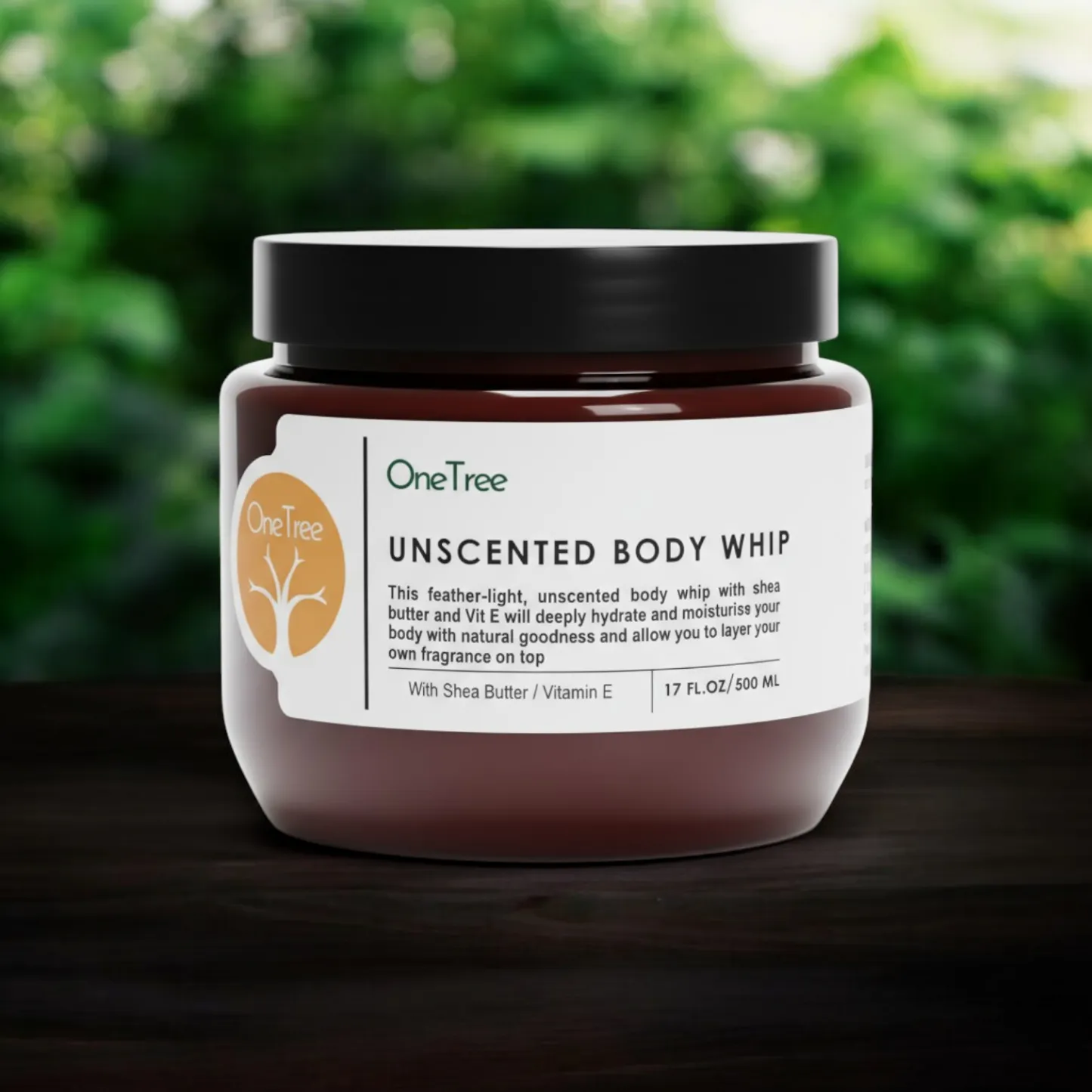One Tree Unscented Body Whip 500ml