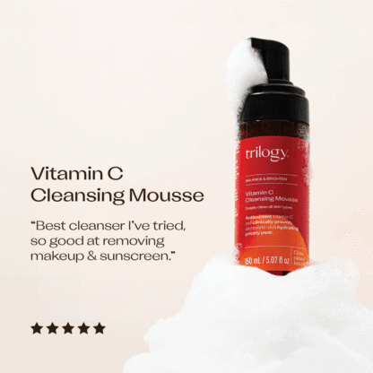 Trilogy Vitamin C Cleansing Mousse 150ml