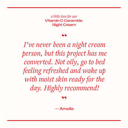 Trilogy Vitamin C Ceramide Night Cream 60ml