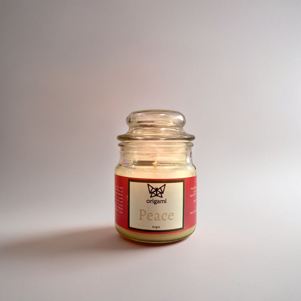 Origami Candle Peace 80g